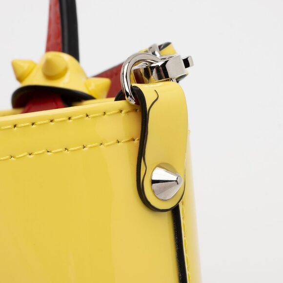 Christian Louboutin Patent Leather Cabata Nano Tote - Picture 13 of 14